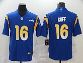 Nike Rams 16 Jared Goff Royal 2020 New Vapor Untouchable Limited Jersey,baseball caps,new era cap wholesale,wholesale hats